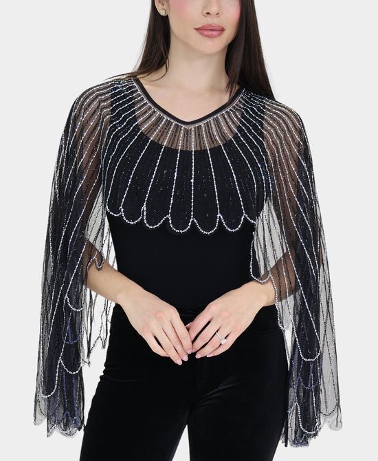 Crystal 7 Way Convertible Shawl view 