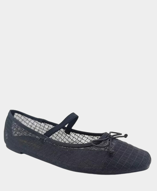 Mesh Ballet Flat w/ Bow view 
