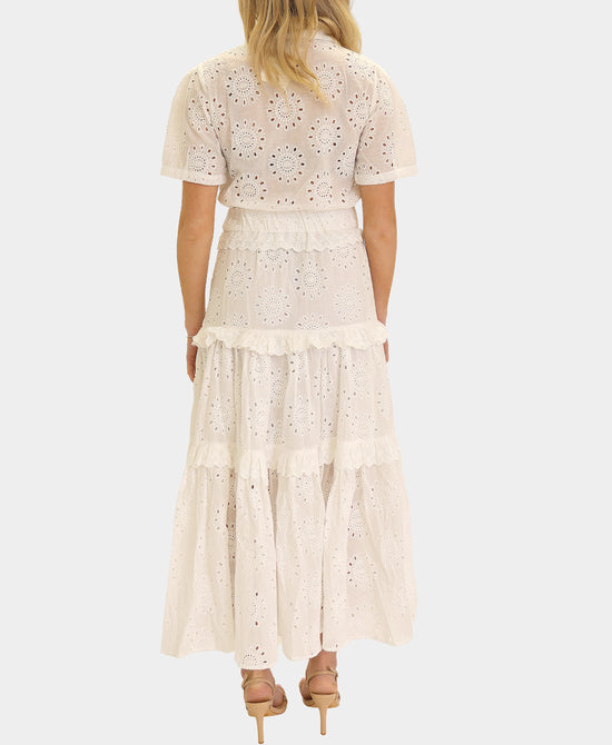 Eyelet Maxi Dress view 2