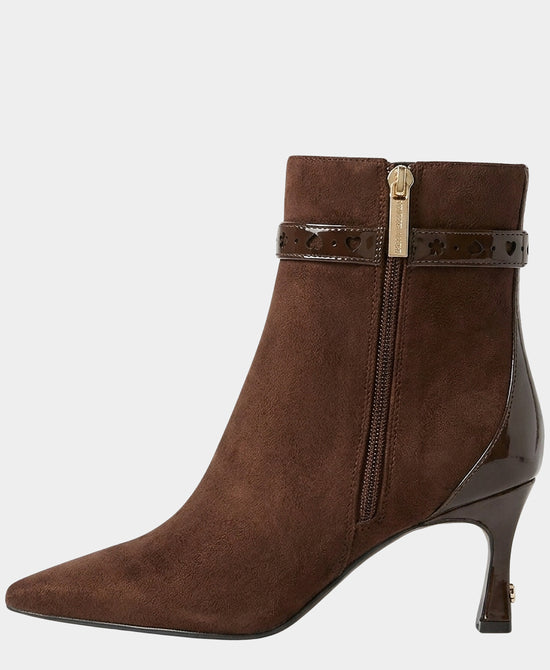 
Logo Buckle Strap Bootie in CANYON BROWN view 2