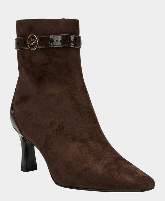 
Logo Buckle Strap Bootie in CANYON BROWN view 1