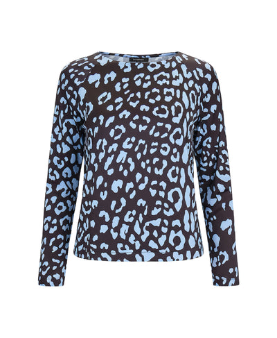 Printed Satin Top image 2