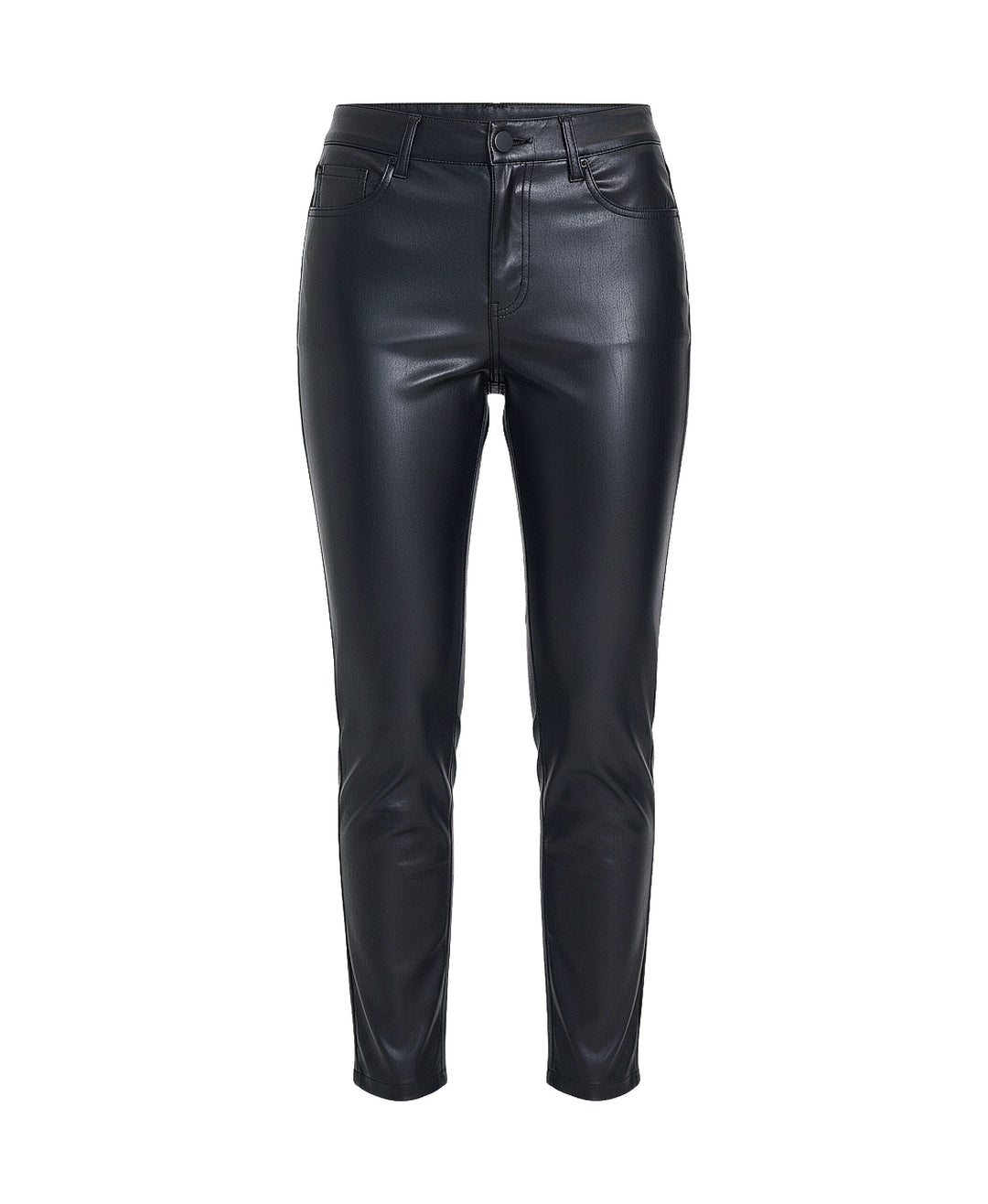 Faux Leather Pants w/ Zipper Sides – FOX'S - Online