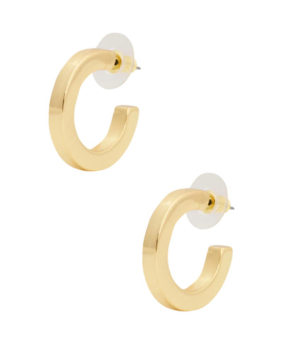 Solid Hoop Earrings image 2