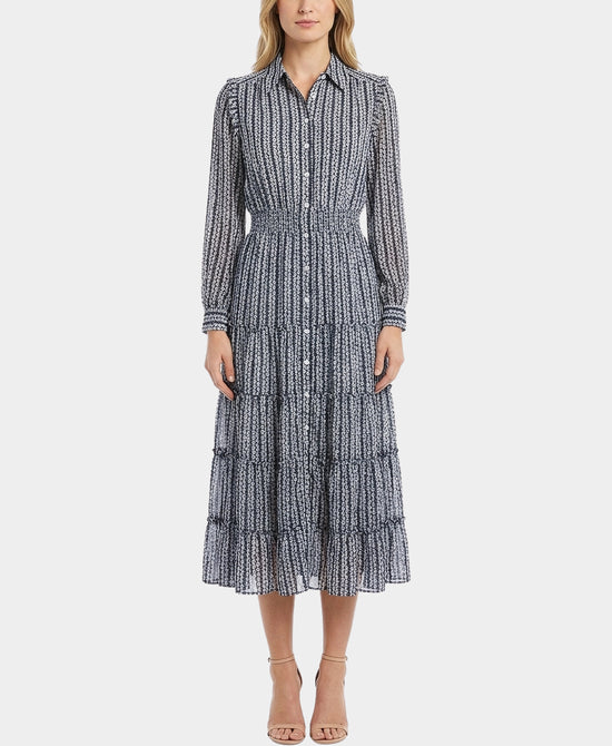 Floral Print Midi Dress view 1