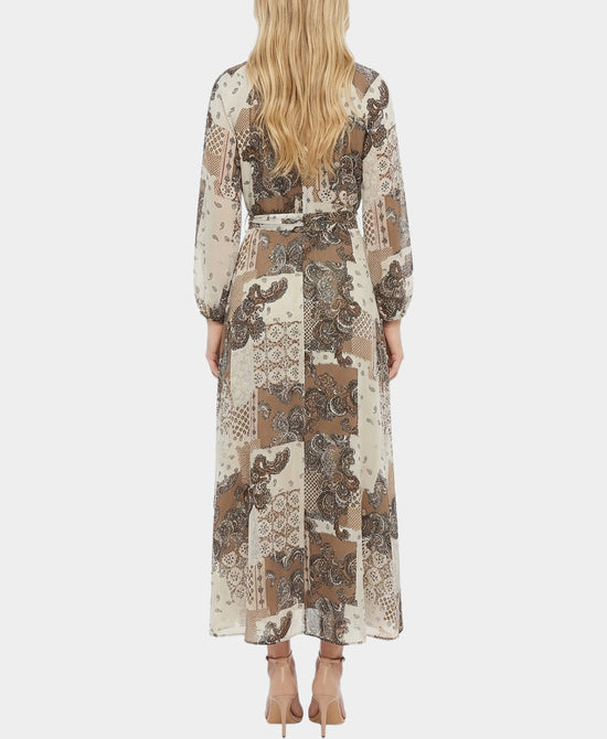 Paisley Print Maxi Dress view 2