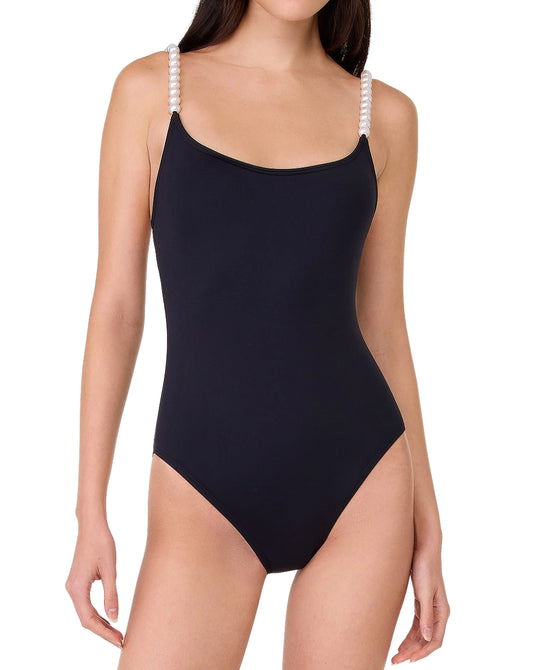 Pearl Strap One-Piece Swimsuit view 