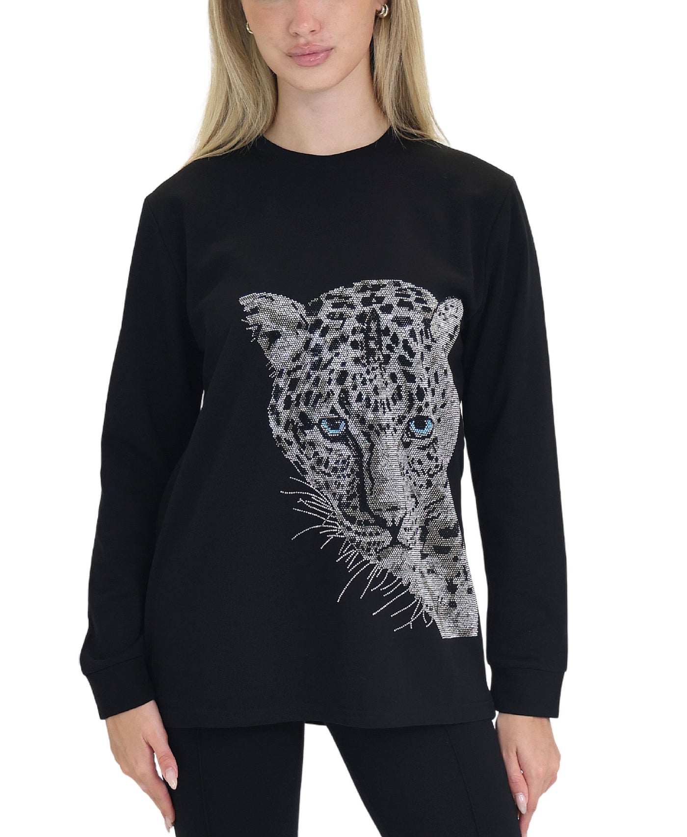 Crystal Leopard Top view 1