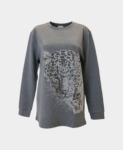 Crystal Leopard Top image 3