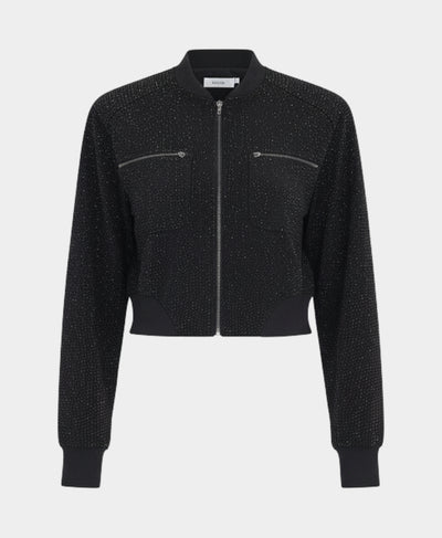 Crystal Covered Bomber Jacket image 2