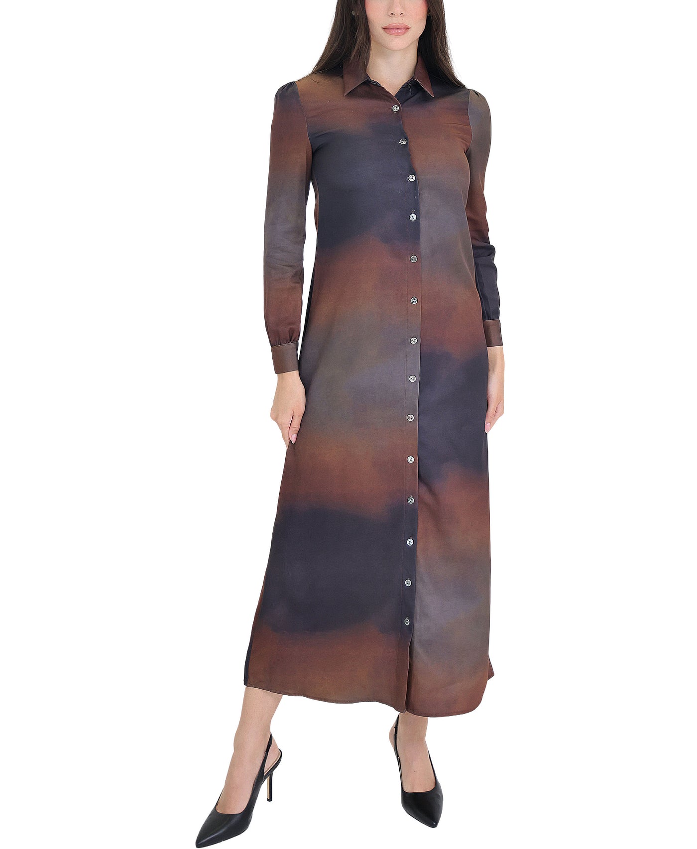 Ombre Shirt Dress view 1