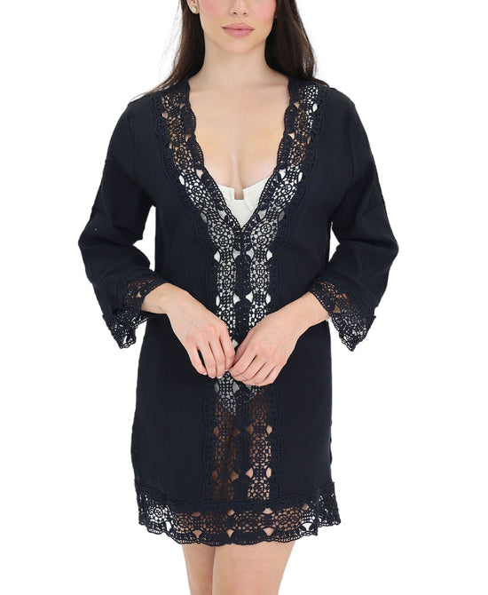 Crochet Lace Swim Cover Up view 