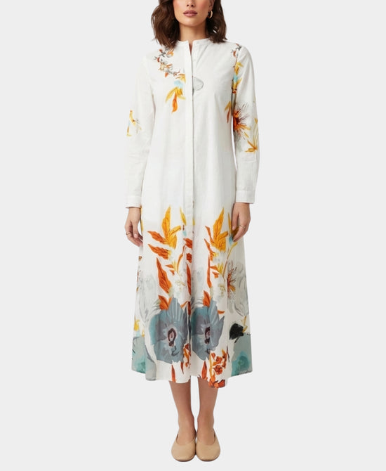 Floral Print Maxi Dress view 1