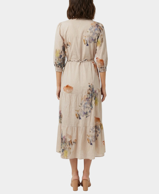 Printed Tiered Maxi Dress view 2