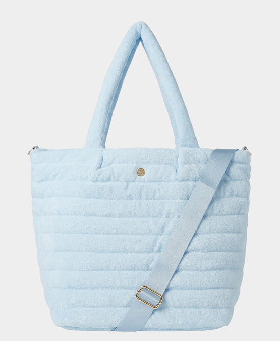 
Terry Tote Bag in SKY BLUE view 2