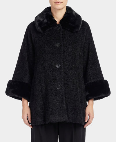 Faux Fur Trim Jacket image 1