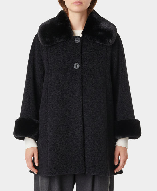 Faux Fur Trim Jacket view 