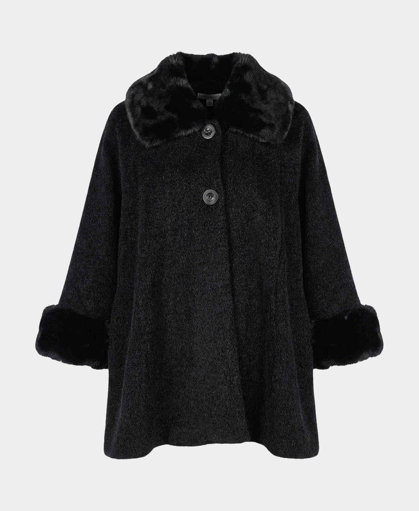 Faux Fur Trim Jacket view 3