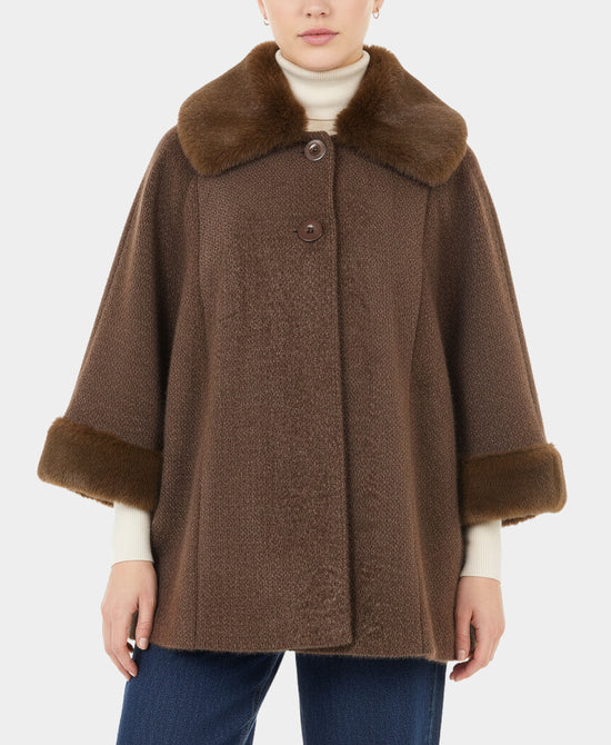 Faux Fur Trim Jacket view 