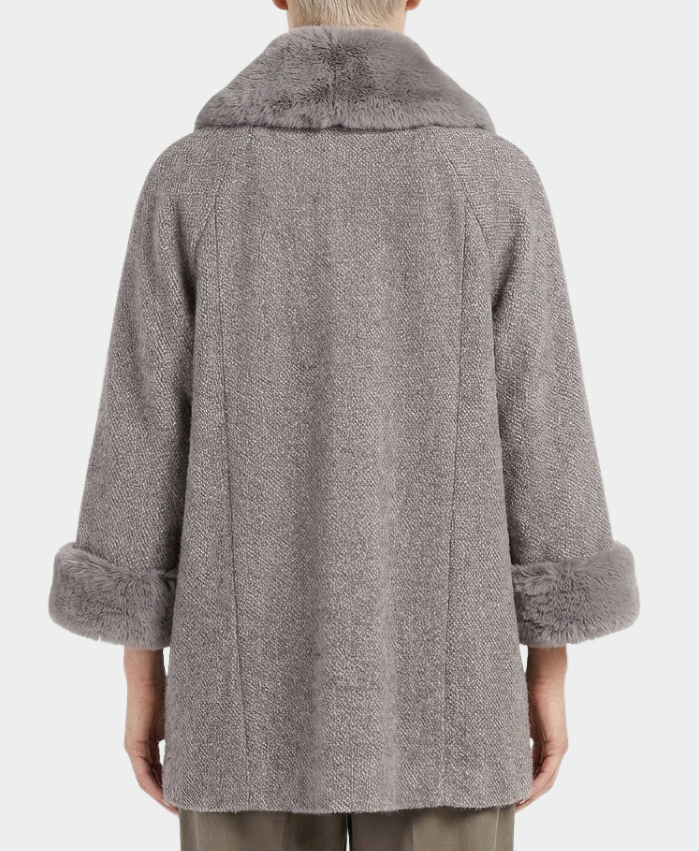 Faux Fur Trim Jacket view 2