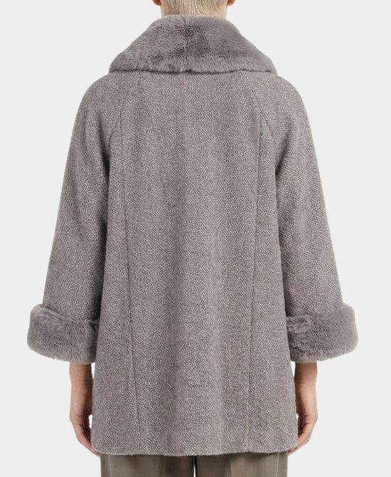 Faux Fur Trim Jacket view 