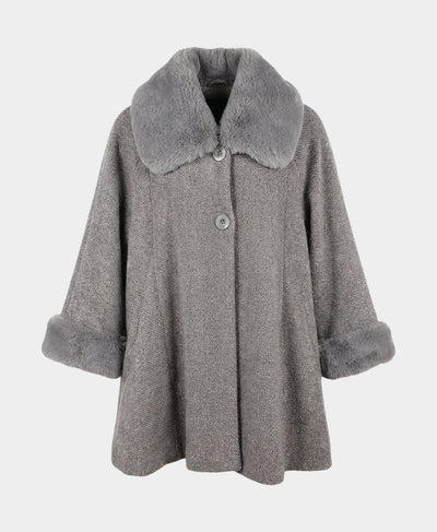 Faux Fur Trim Jacket image 3