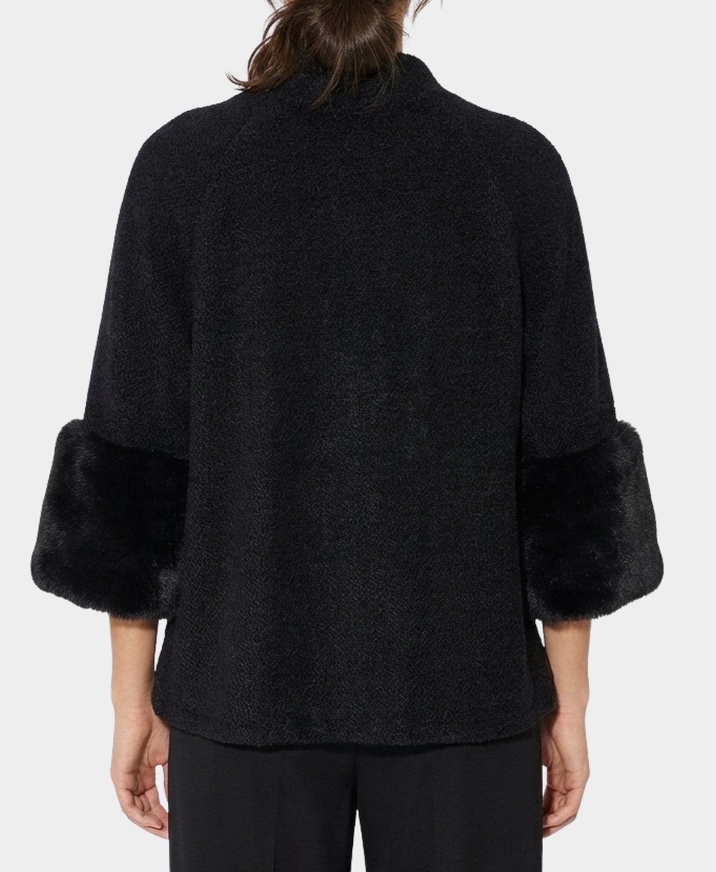 Faux Fur Trim Jacket view 2