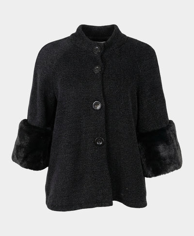 Faux Fur Trim Jacket image 3