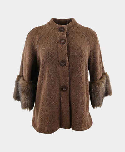 Faux Fur Trim Jacket image 3