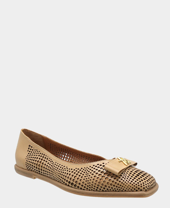 Leather Perforated Flat view 1