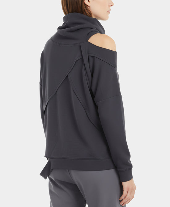 Modal Cold Shoulder Top view 