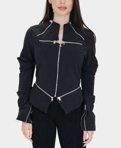 Jacket w/ Zippers image 1