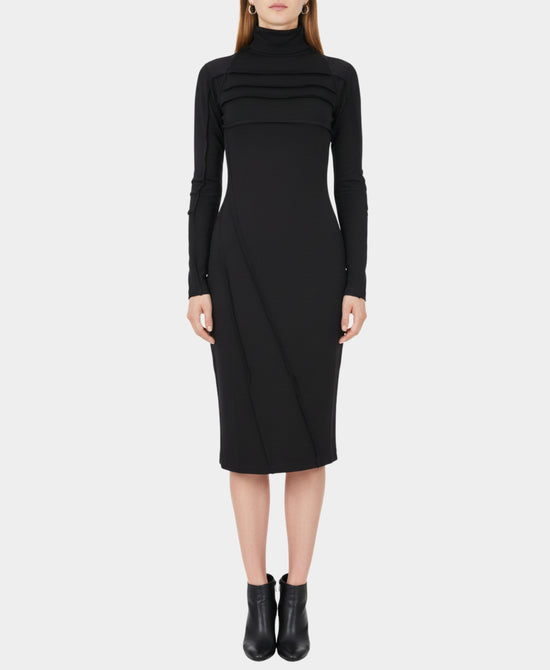 Turtleneck Midi Dress view 