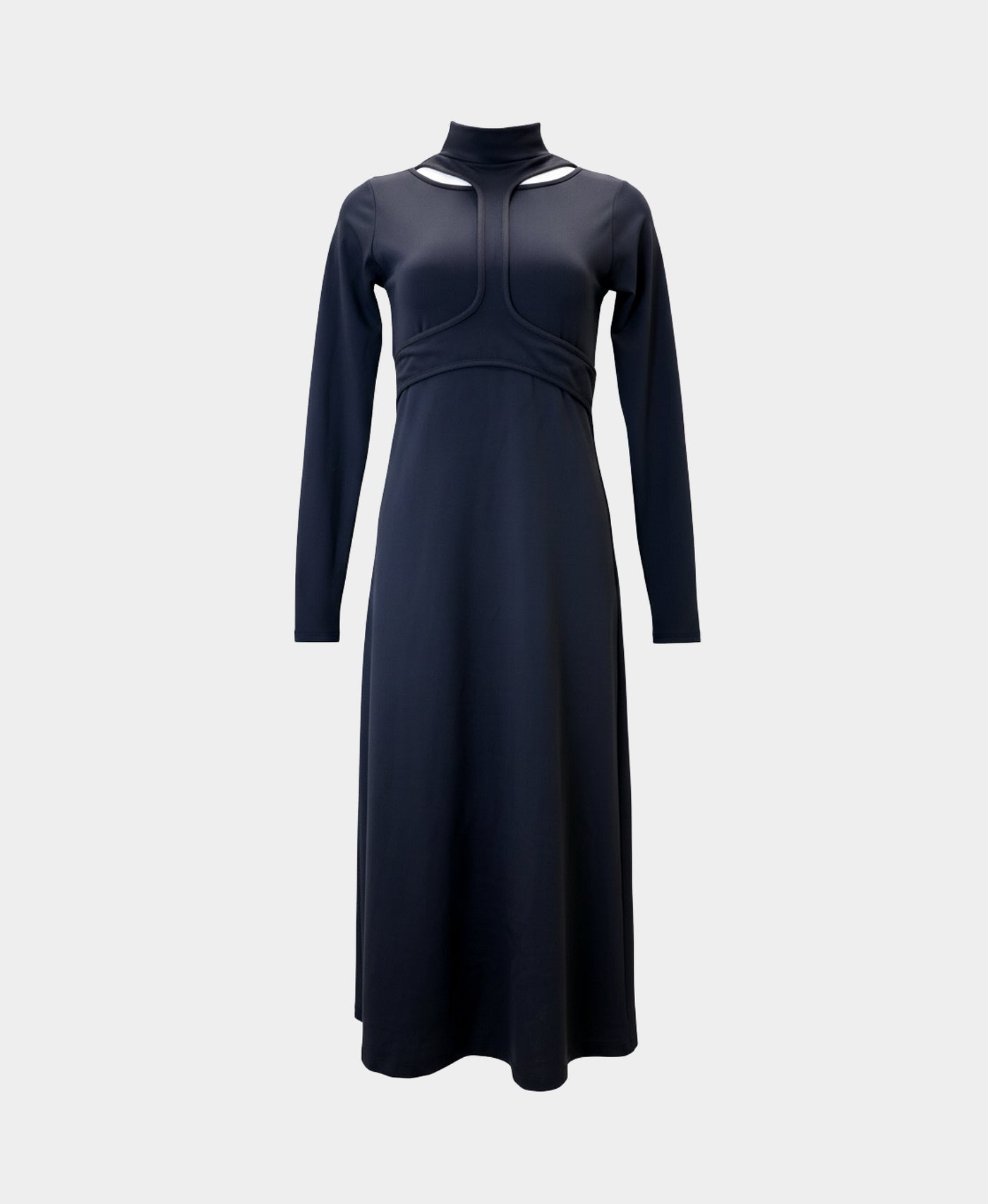 Midi Dress w/ Cutout view 3