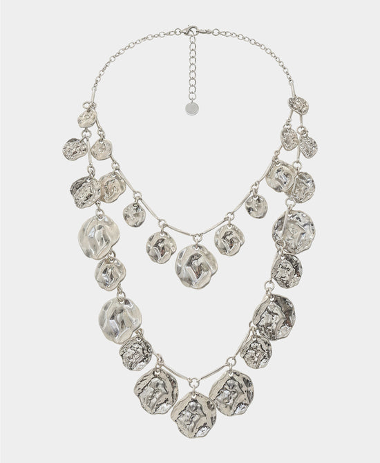 Layered Coin Necklace view 2