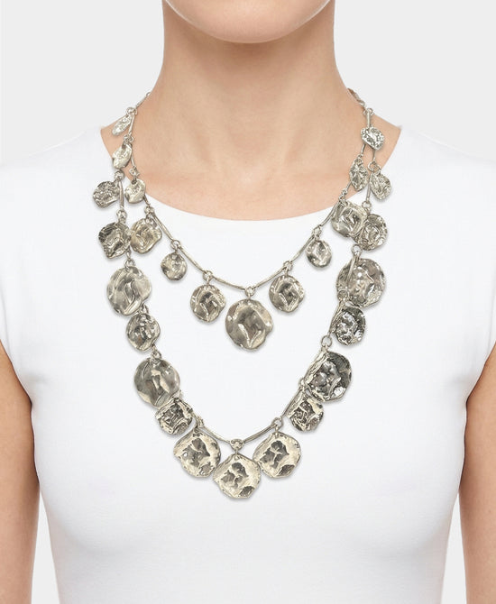 Layered Coin Necklace view 1