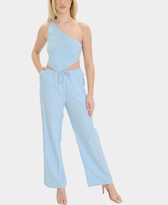 Striped Top & Pants - 2 Pc Set view 1