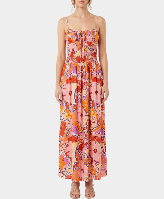 Printed Maxi Dress view 1