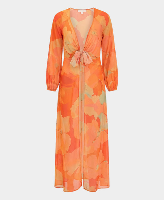 Printed Swim Cover-Up view 2