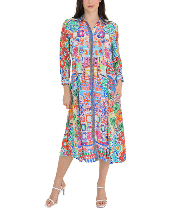 Midi Shirt Dress view 