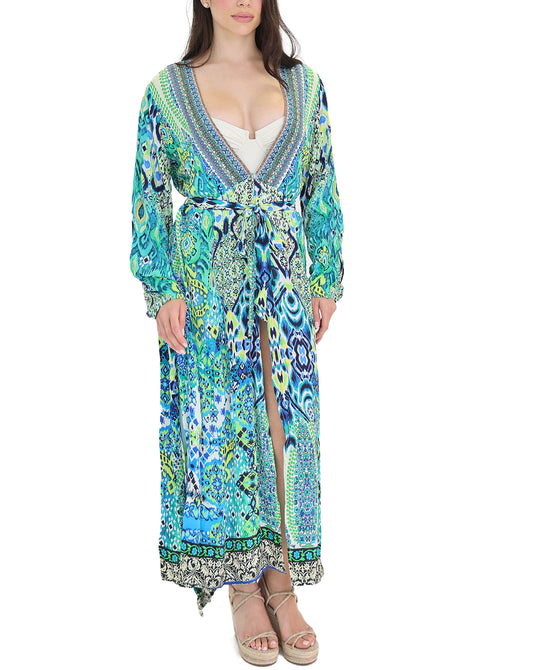 Multi Print Kimono view 