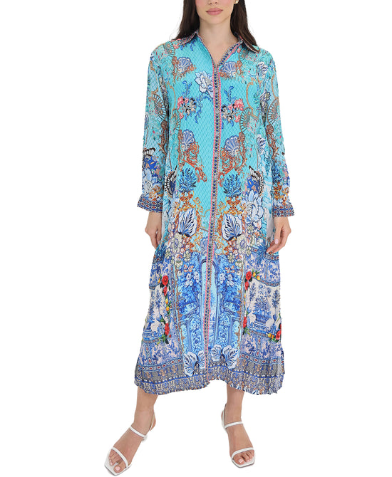 Maxi Shirt Dress view 