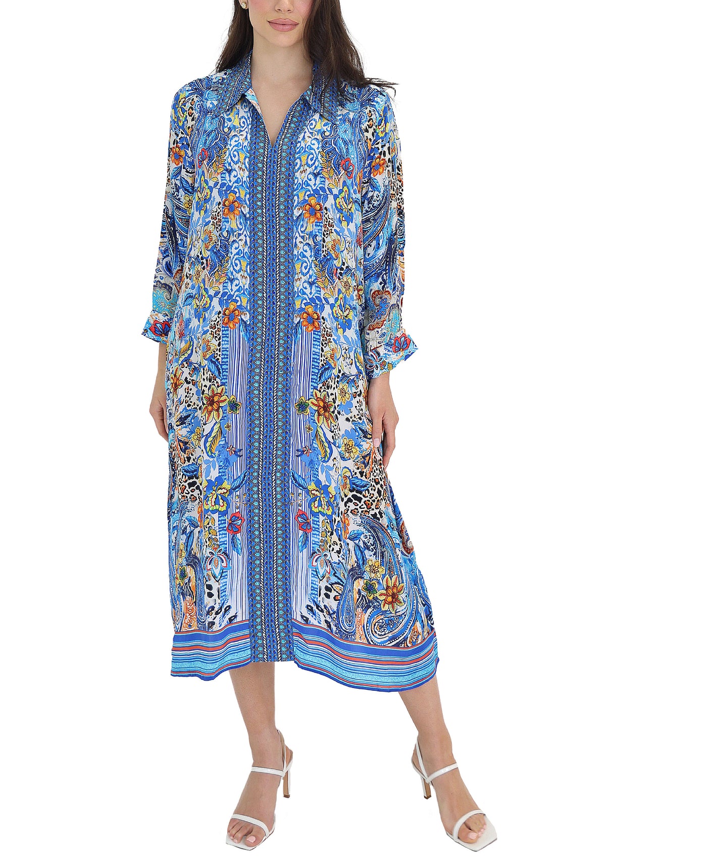 Kaftan Dress/Swim Cover Up view 1