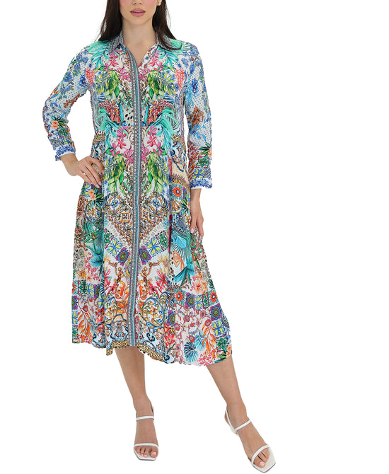 Midi Shirt Dress view 