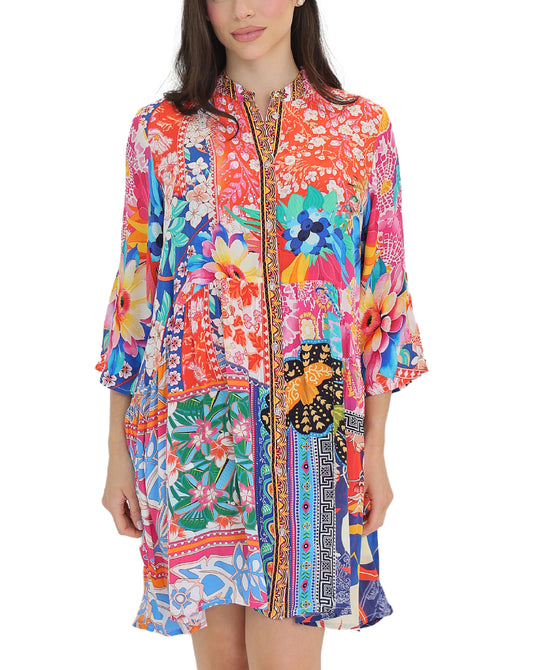 Multi Print Dress view 