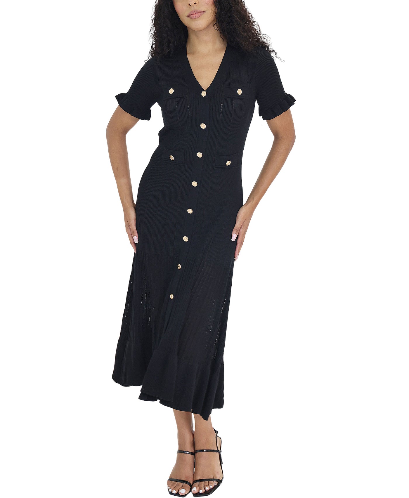 Knit Midi Dress view 1