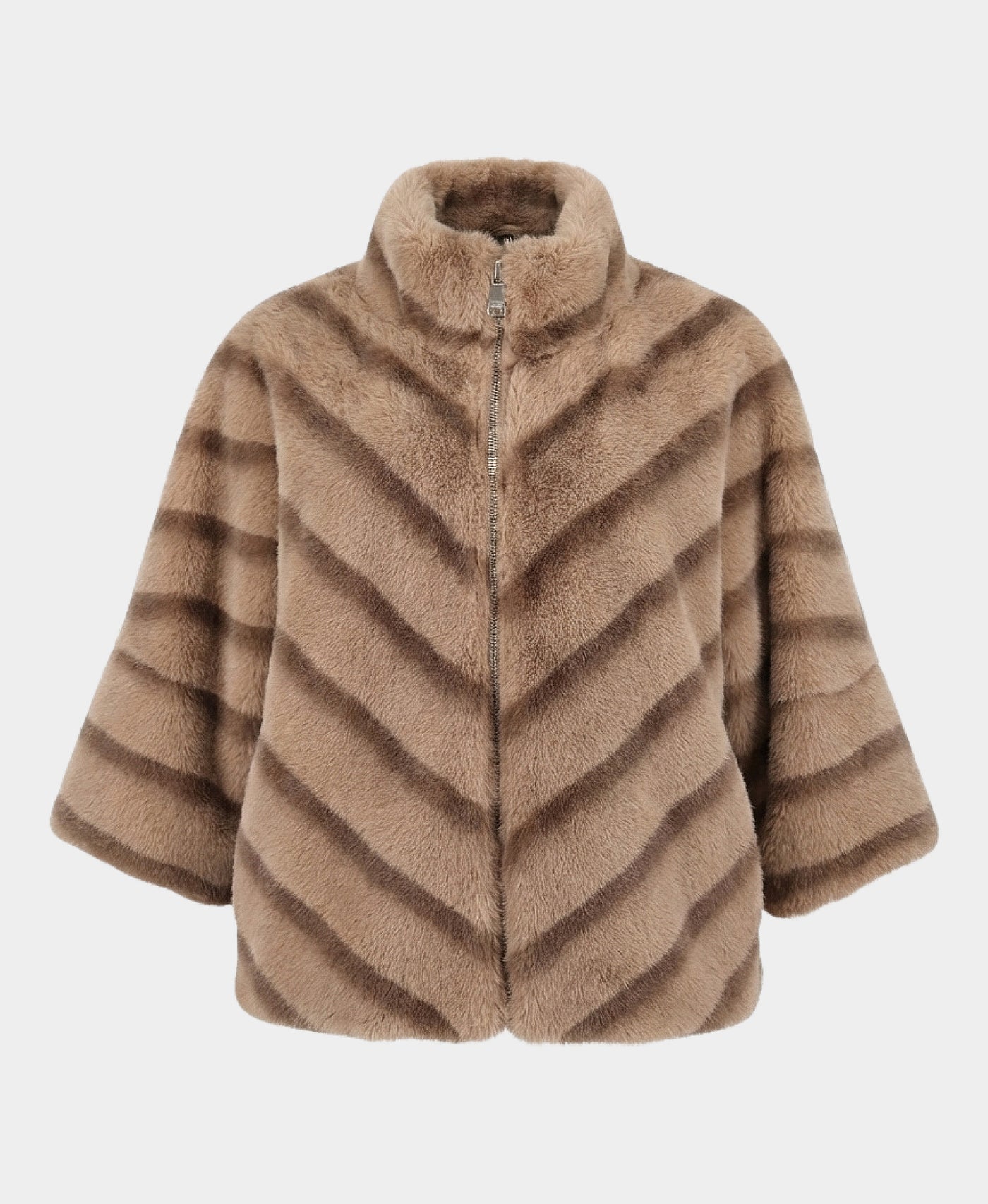 Faux Fur Jacket view 3