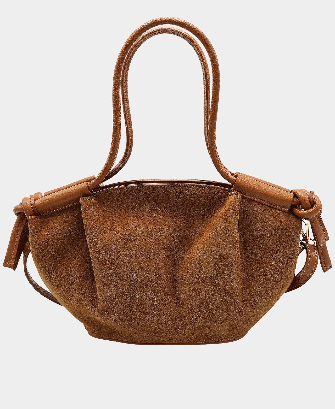 Suede Handbag view 1