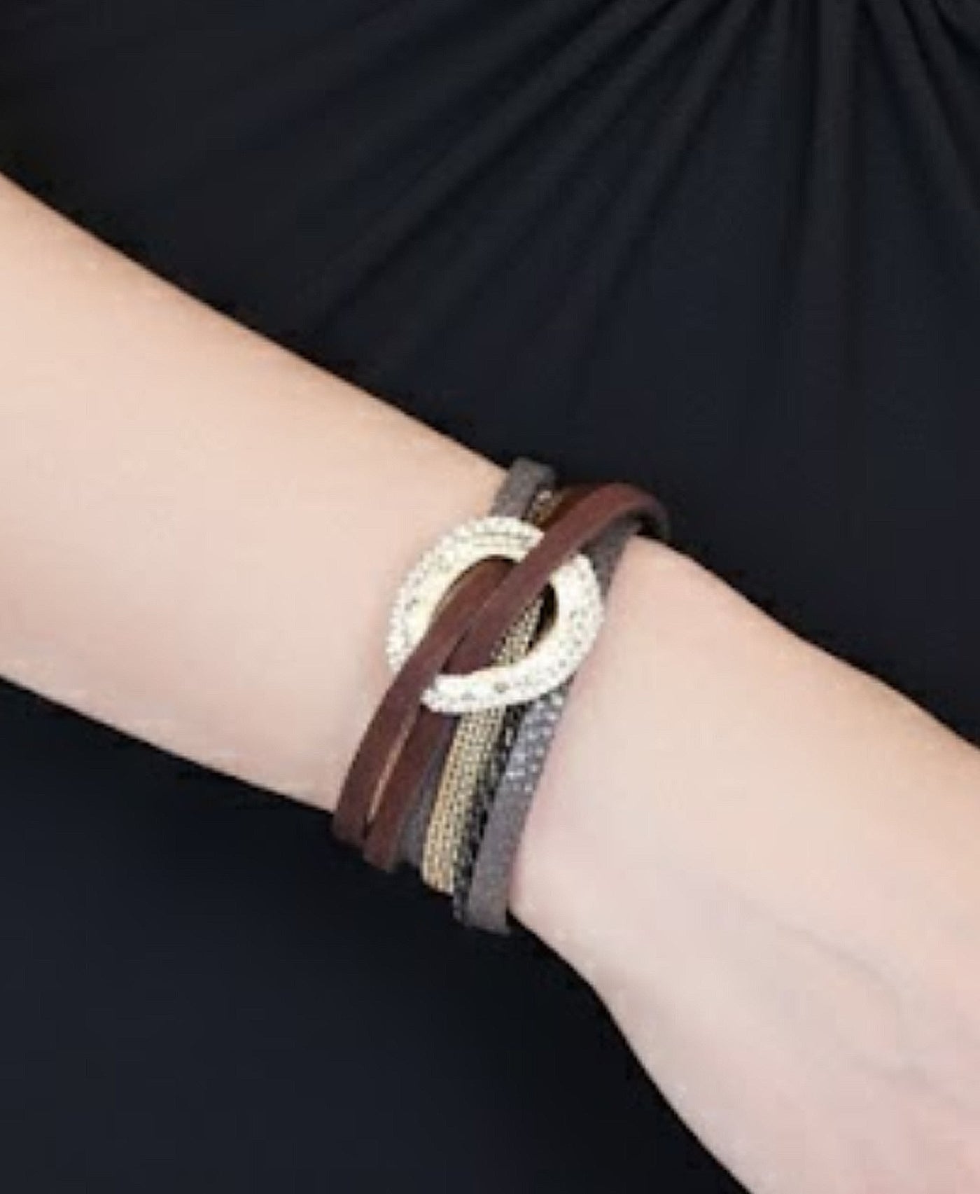 Multi Strand Magnetic Bracelet view 1