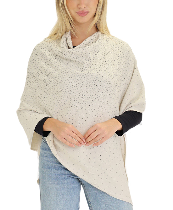 Poncho with Studs view 